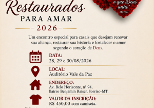 XXII CURADOS E RESTAURADOS PARA AMAR