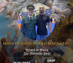 Paróquia São Pedro Apóstolo convida comunidade para Missa de Envio de jovens seminaristas