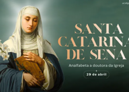 Hoje é celebrada santa Catarina de Sena, de analfabeta a doutora da Igreja
