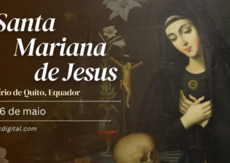 Hoje é dia de santa Mariana de Jesus, o lírio de Quito