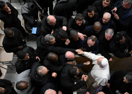 O Papa terá um encontro com os sacerdotes italianos no dia 12 de dezembro