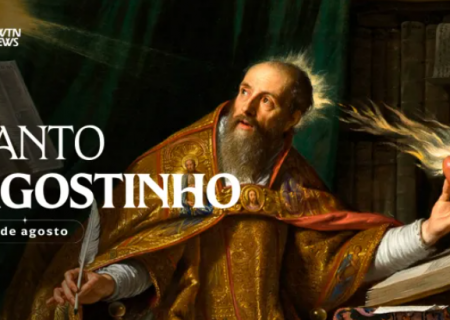 Hoje é celebrado santo Agostinho, doutor da Igreja
