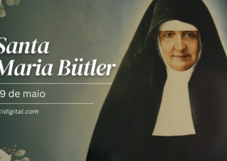 Hoje é dia de santa Maria Bütler, ela deixou o convento para se tornar missionária