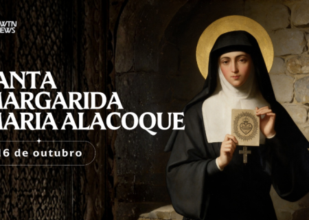 Hoje é celebrada santa Margarida Maria Alacoque, serva do Sagrado Coração de Jesus