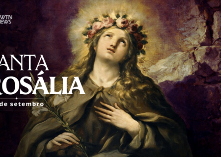 Hoje é celebrada santa Rosália, virgem e eremita