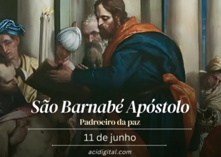 Hoje é celebrado são Barnabé Apóstolo, o Filho da Consolação